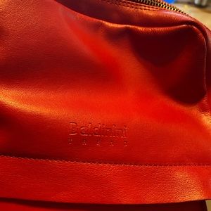 Baldinini Small red back pack